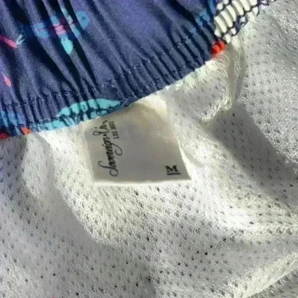 Sovereign‎ Code Men’s multi dark blue swim trunks size Medium - Picture 5 of 5